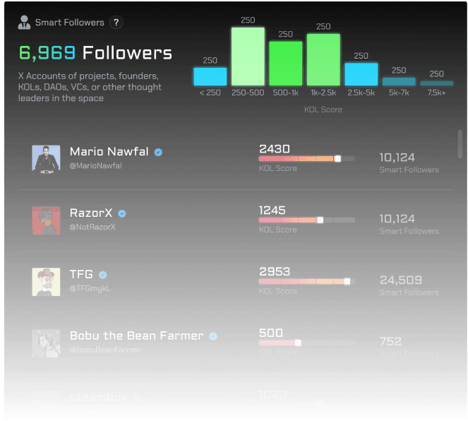 Example Smart Followers